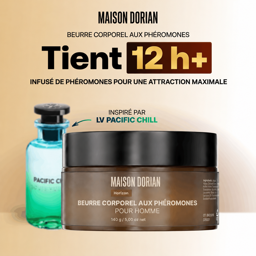 Horizon - Maison Dorian, beurre corporel aux phéromones pour homme
